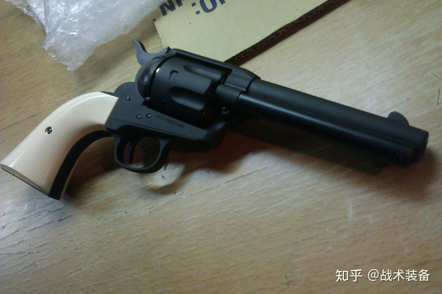 西部牛仔代表~ marushin colt saa左轮开箱 气动 bb弹 全金属玩具版!