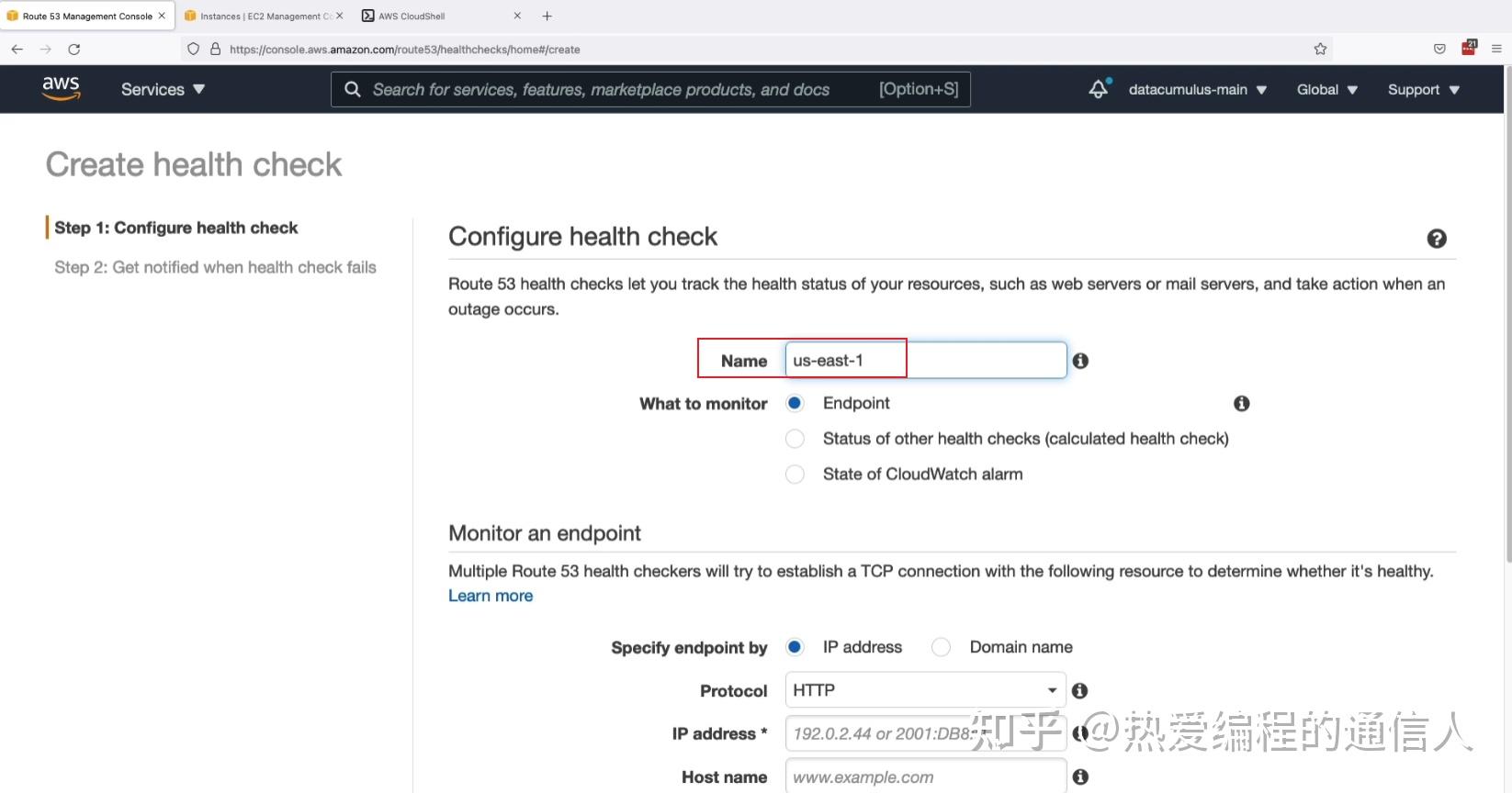 AWS助理架构师认证培训实操练习 Route 53 Health Checks Hands On 知乎