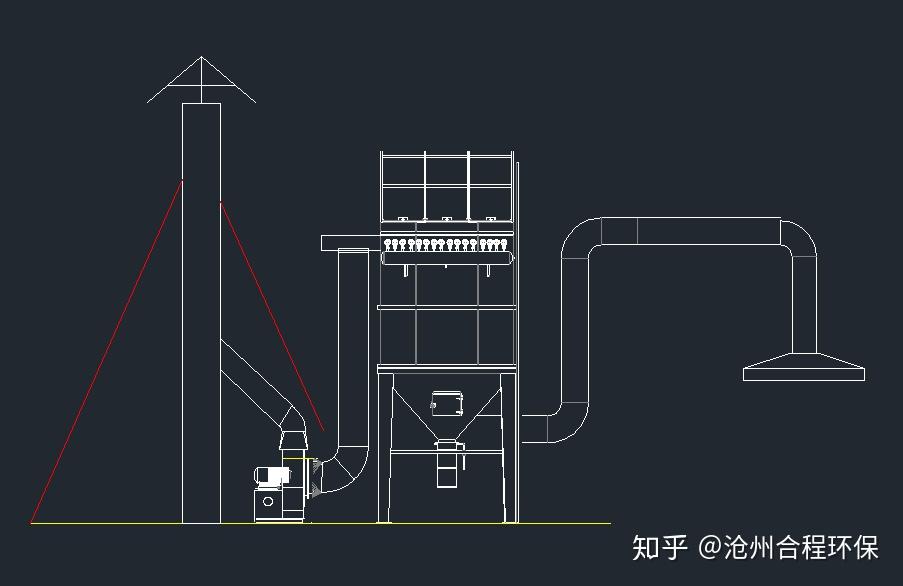 布袋除尘器的结构原理图