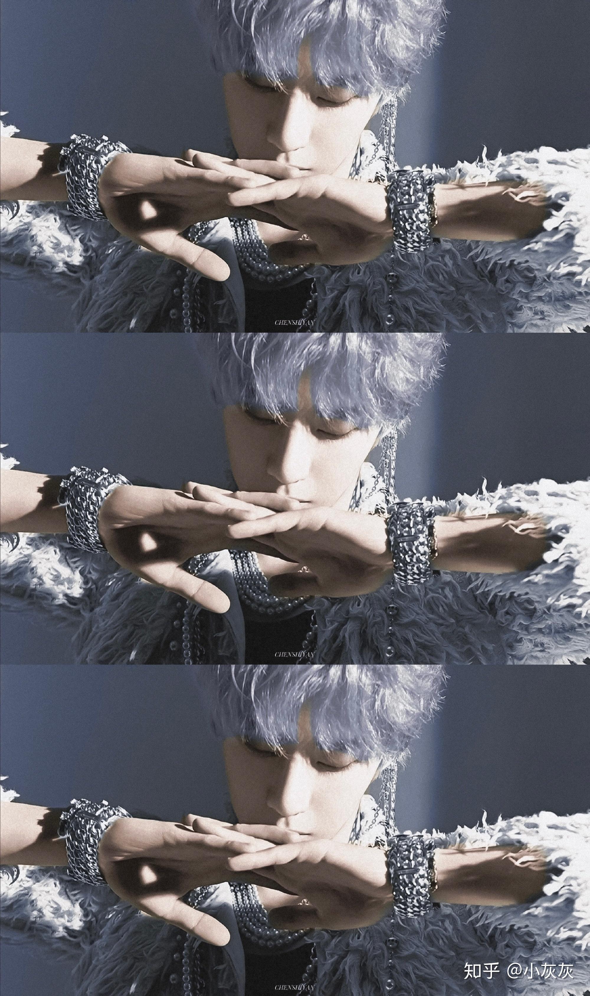 如何看待王一博银发撕漫感大片