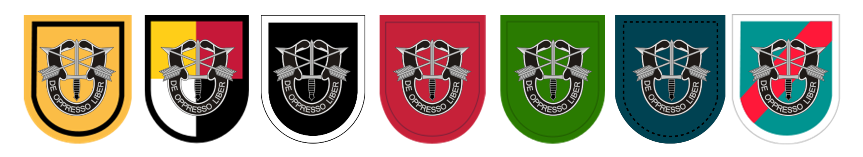 usasoc徽章usasoc本身及其下辖所有单位都带"空降-airborne"属性,可