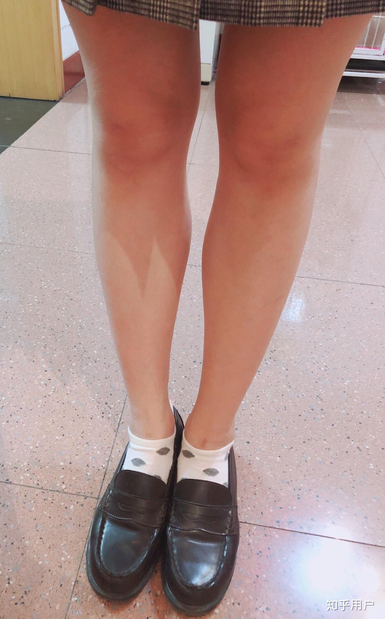 腿粗的女生可以穿jk制服嘛? - 知乎
