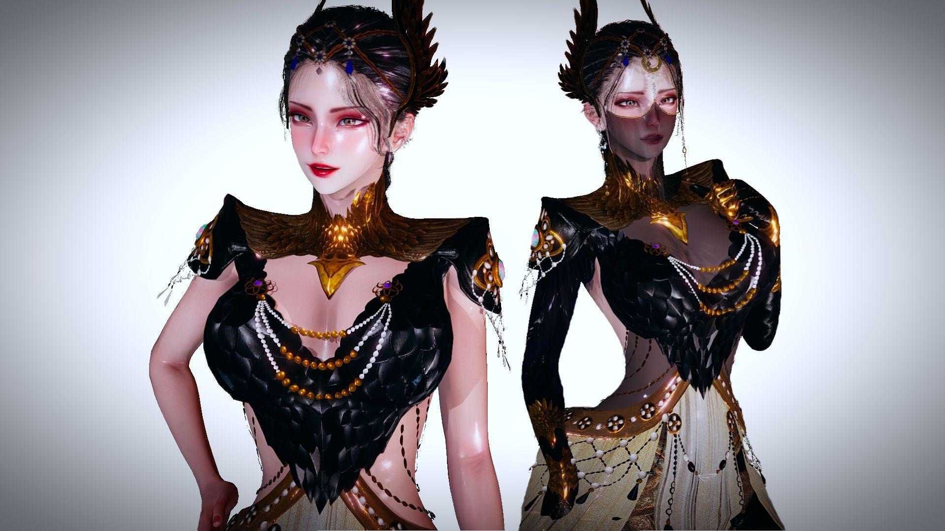 永劫无间 迦南-神鹰之女，人物卡分享