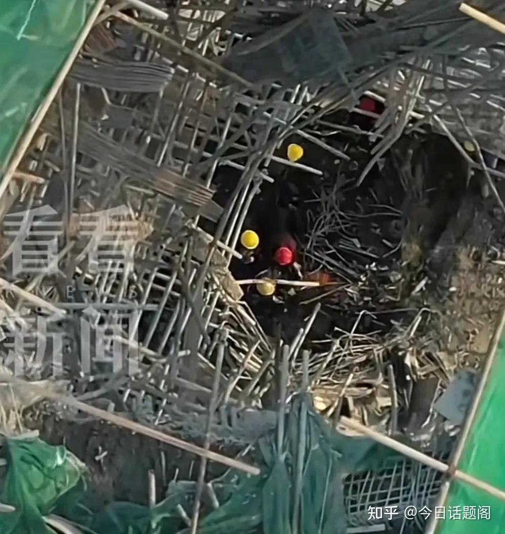 扎心山西安泽7人被钢筋混凝土活埋尸体已从水泥中挖出