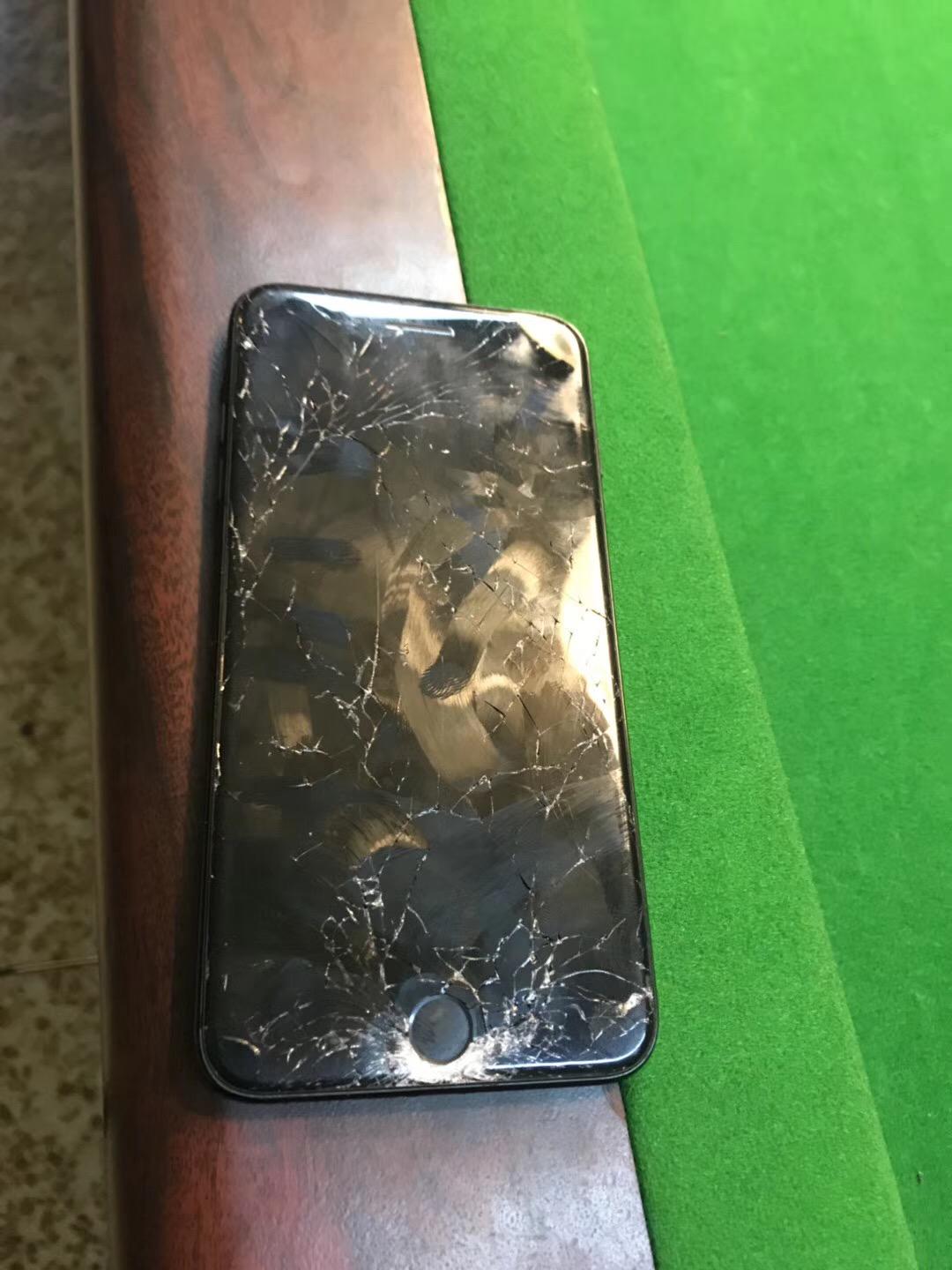 你的iphonex屏幕是怎么碎的