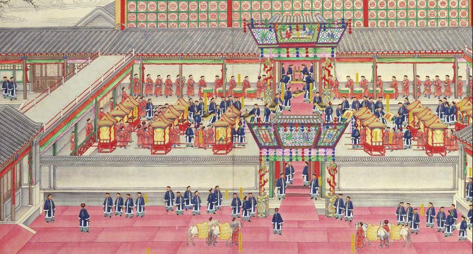 皇帝婚礼:光绪大婚典礼全图册(故宫珍藏)【赏析】 - 知乎