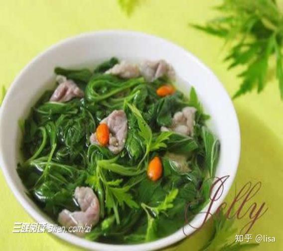 2,益母草瘦肉湯菜品功效:補氣健脾,清胃洗腸,排出毒素等製法:將原料過