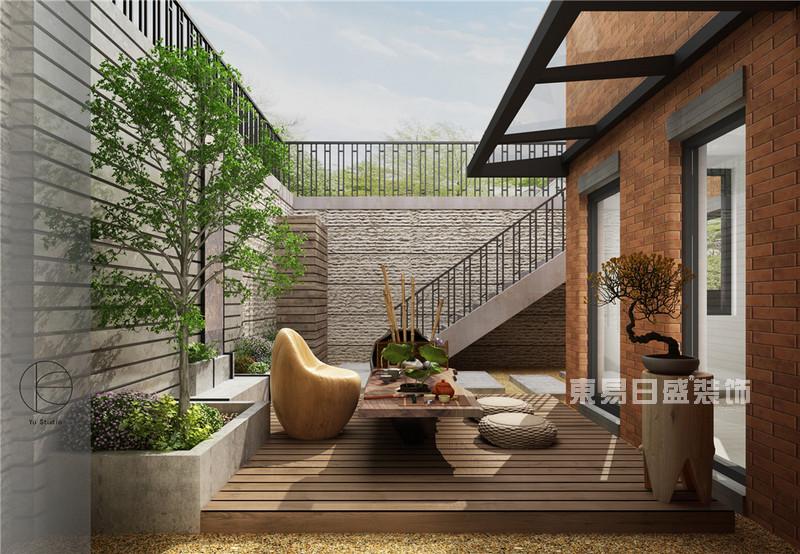 上海尚东鼎联排别墅400㎡新中式装修效果图