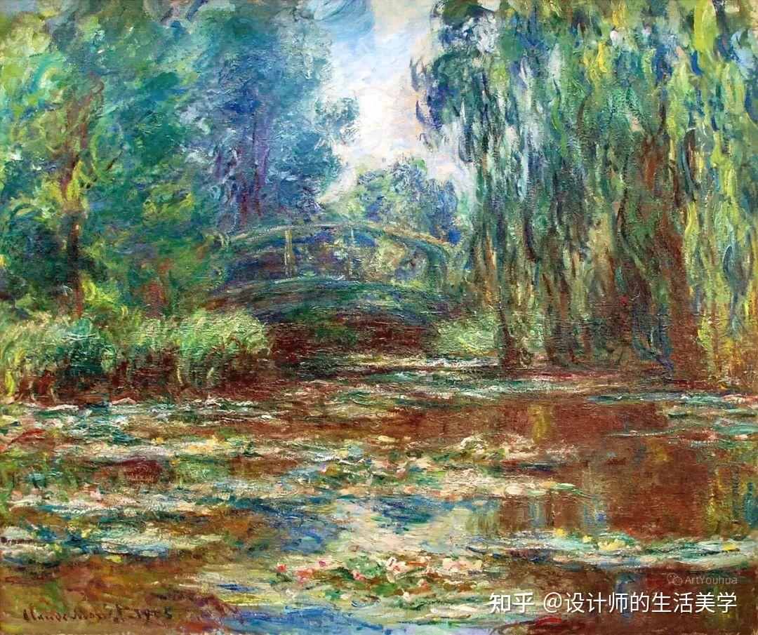 1897 -1926《睡莲》系列 莫奈 Water Lilies – 名画墙