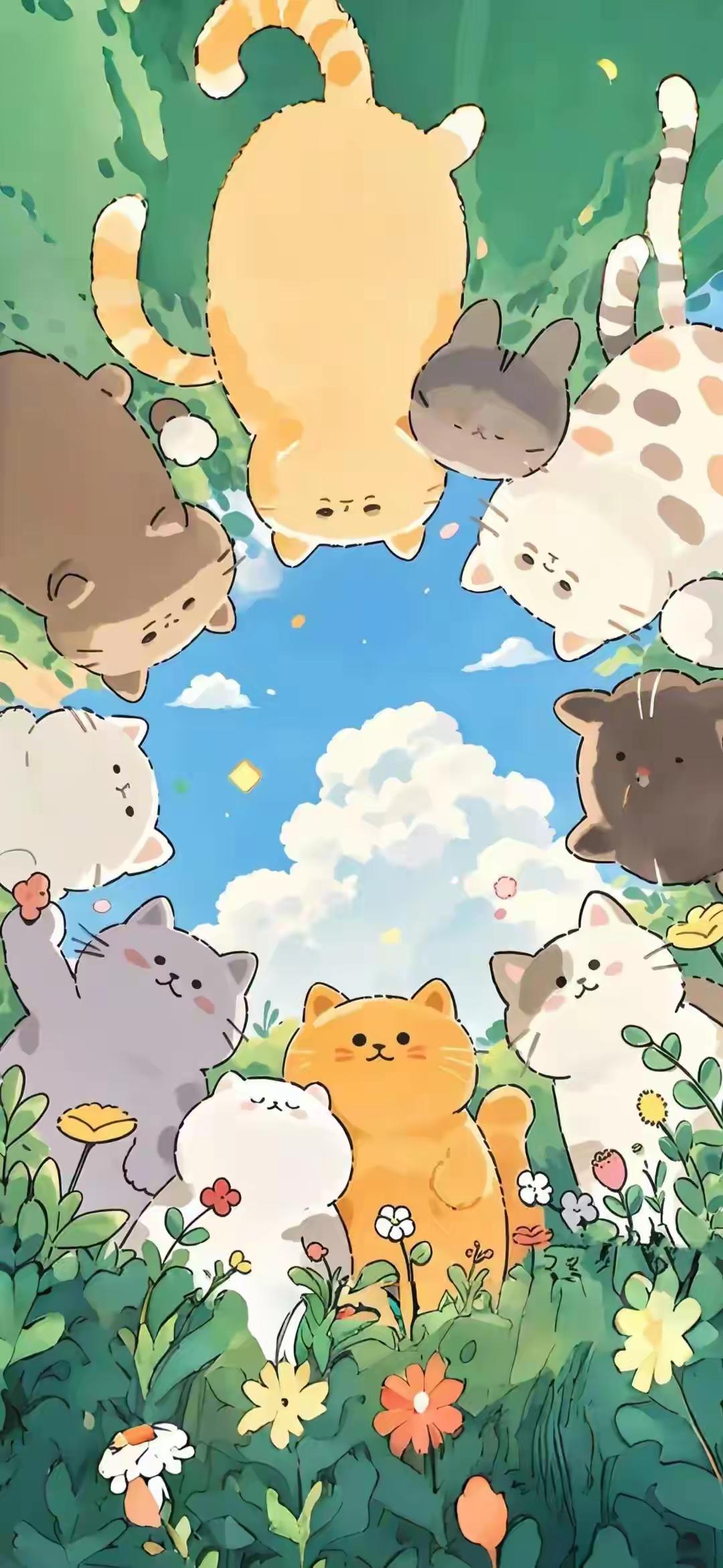 有没有可爱风的好看的手机壁纸?