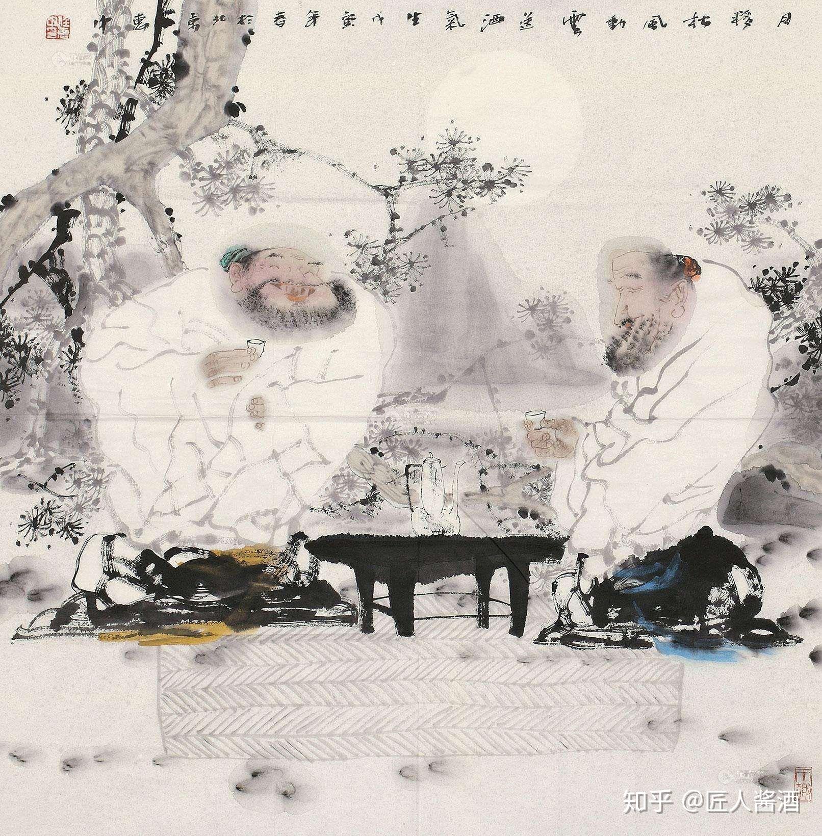 才有了父子对饮的惬意画面～这也是我真正开始觉得酒有意义的地方二