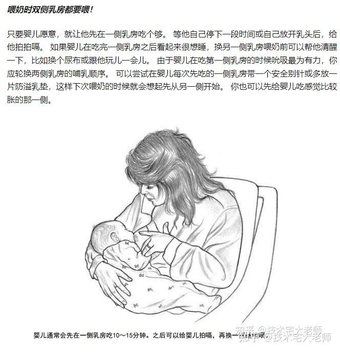 母乳喂养姿势