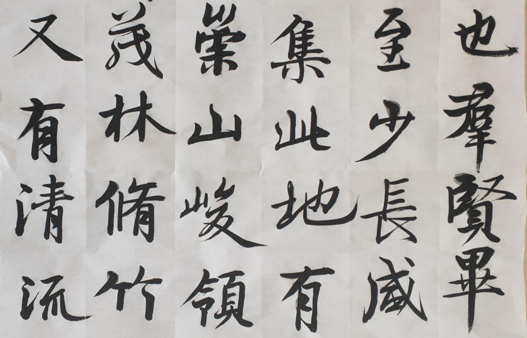 星期二作业,一隶书《曹全碑》,二《兰亭序》,三《介子园画谱.五株树》 - 知乎