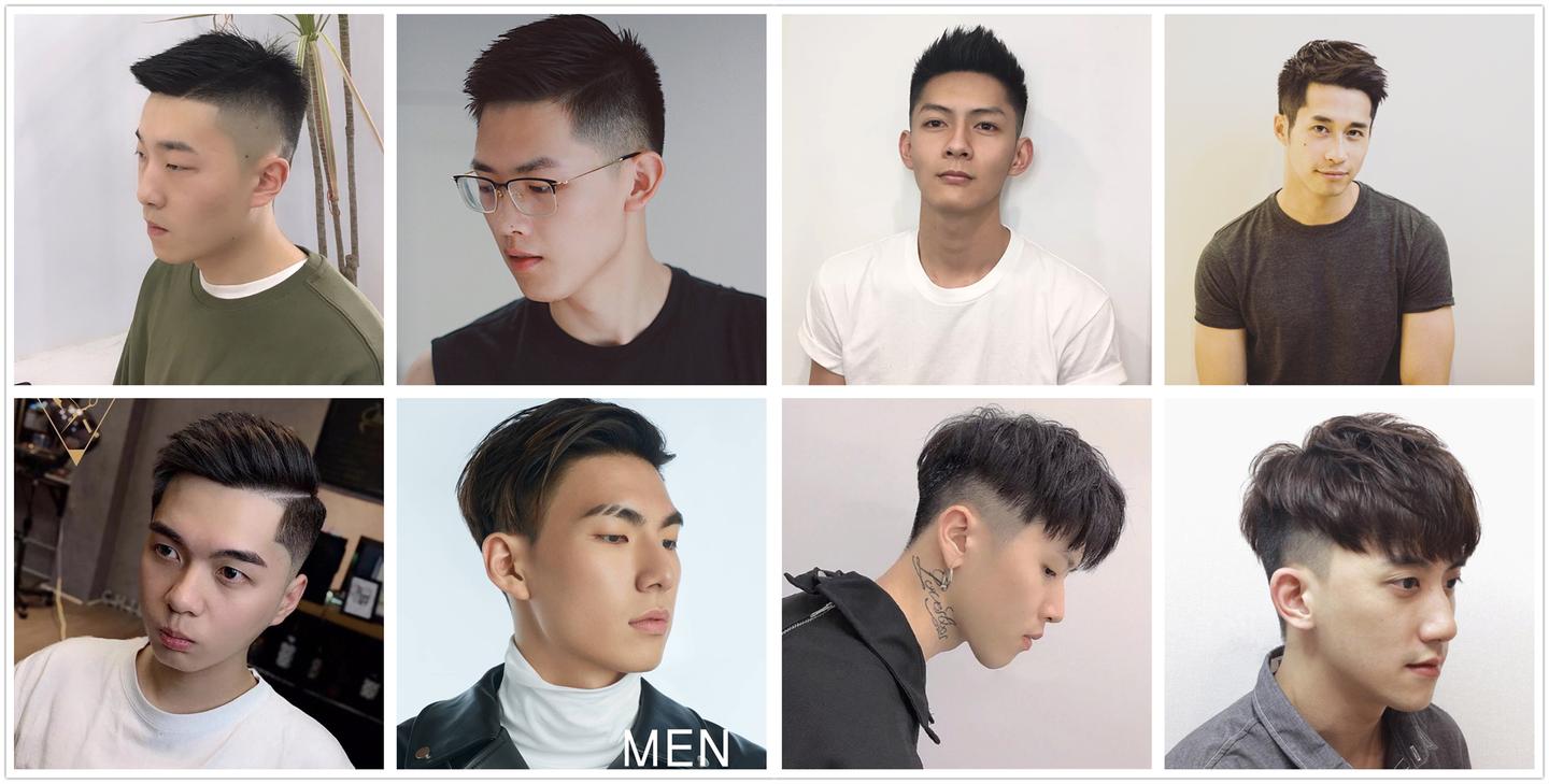 七种脸型21种脸部轮廓,男士最全的脸型搭配发型指南!
