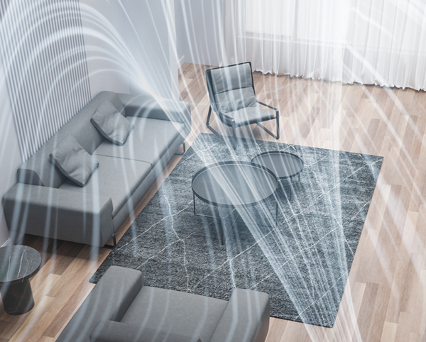 俗话说,户枢不蠹,流水不腐,室内空气同样如此,不断流动的空气,能让