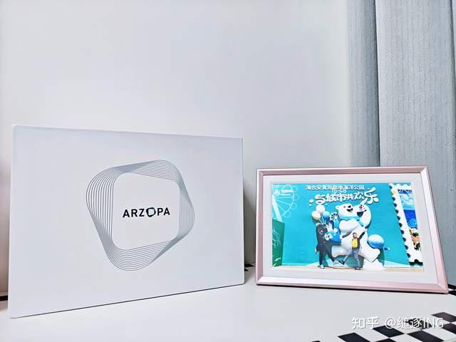 跟传统相框说拜拜,ARZOPA D10数码相框,一个就够了