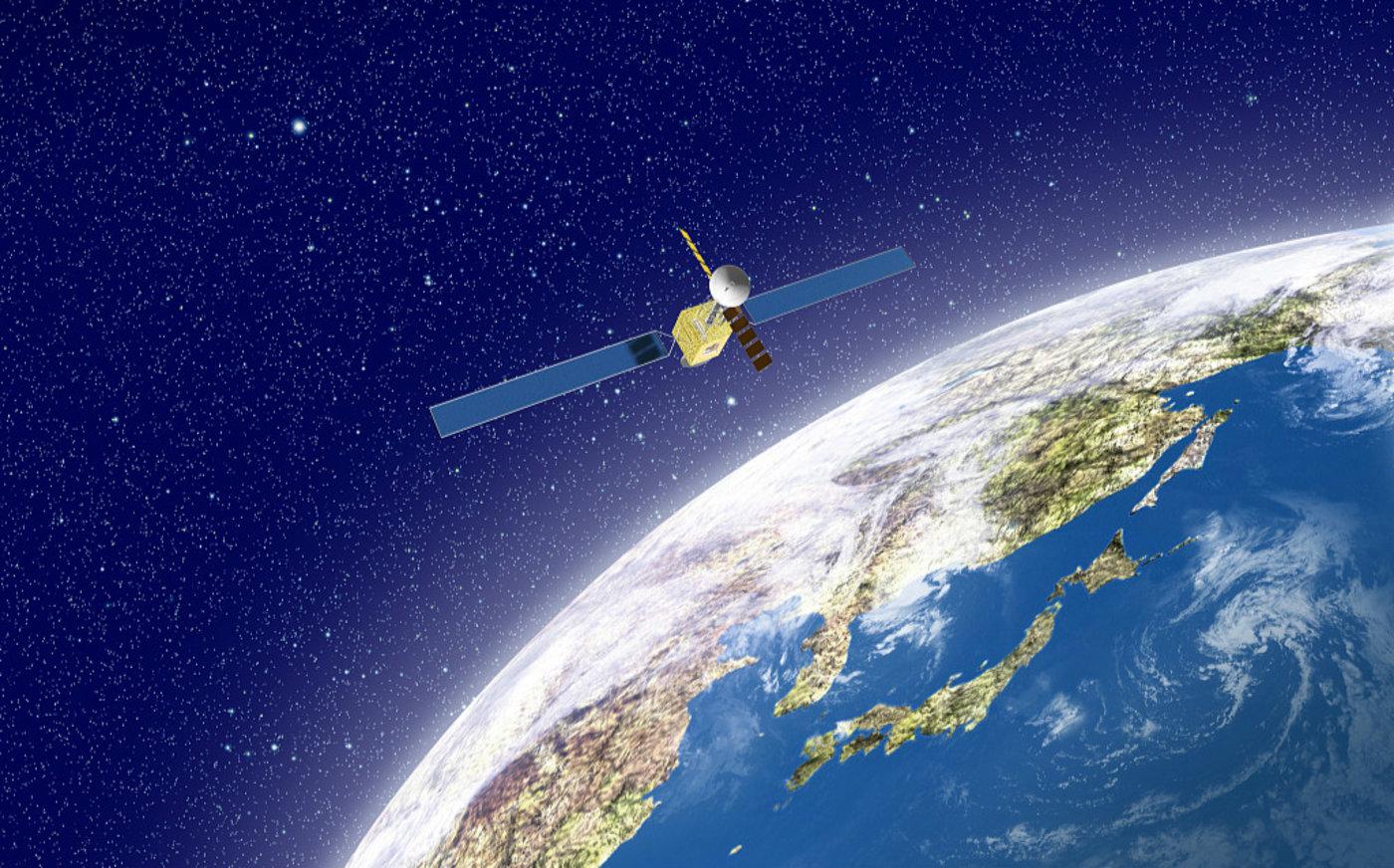 人造卫星怎会绕着地球转