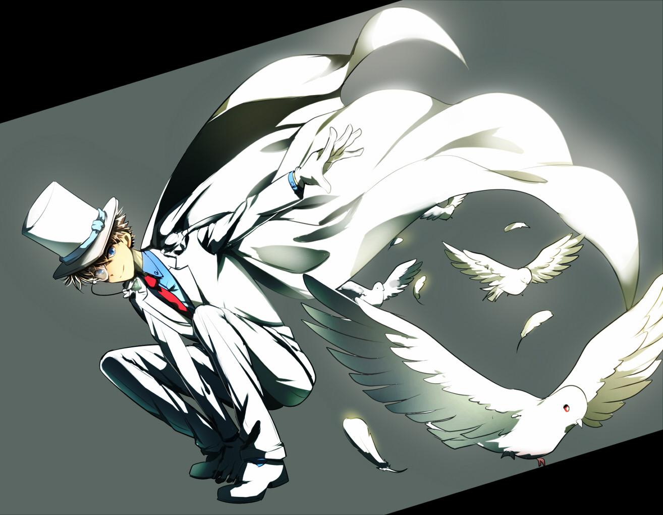 想用来定制电脑包和电脑贴膜有什么横版的怪盗基德壁纸吗