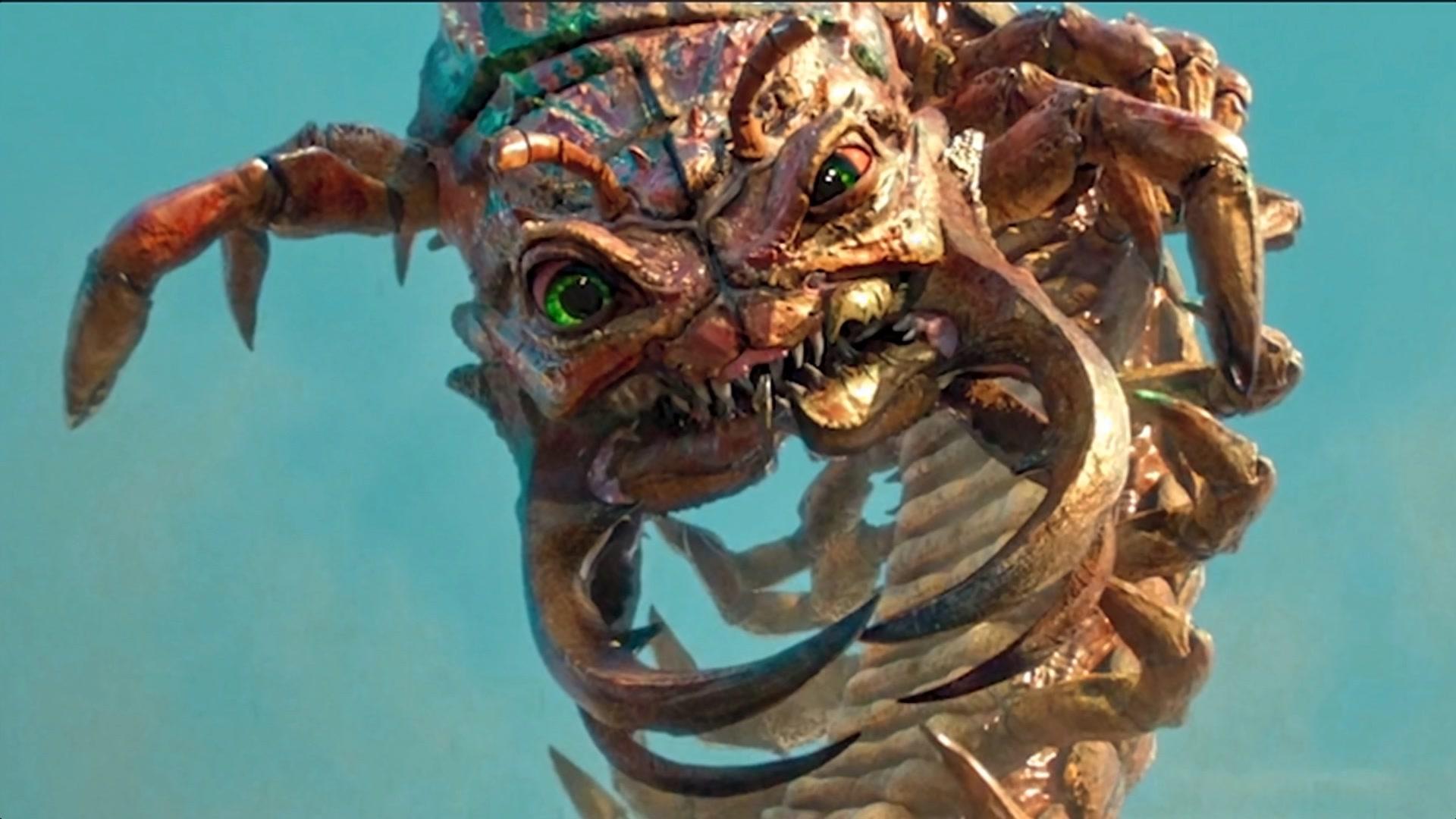 科学家研究基因实验却不料培养出了巨型蜈蚣科幻电影