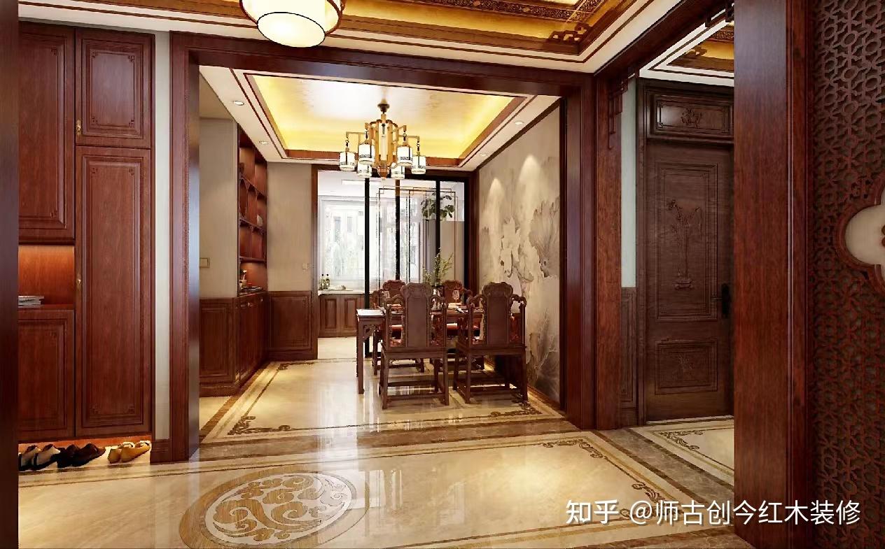 中式红木装修,唤起人们对东方美学的共鸣 - 知乎