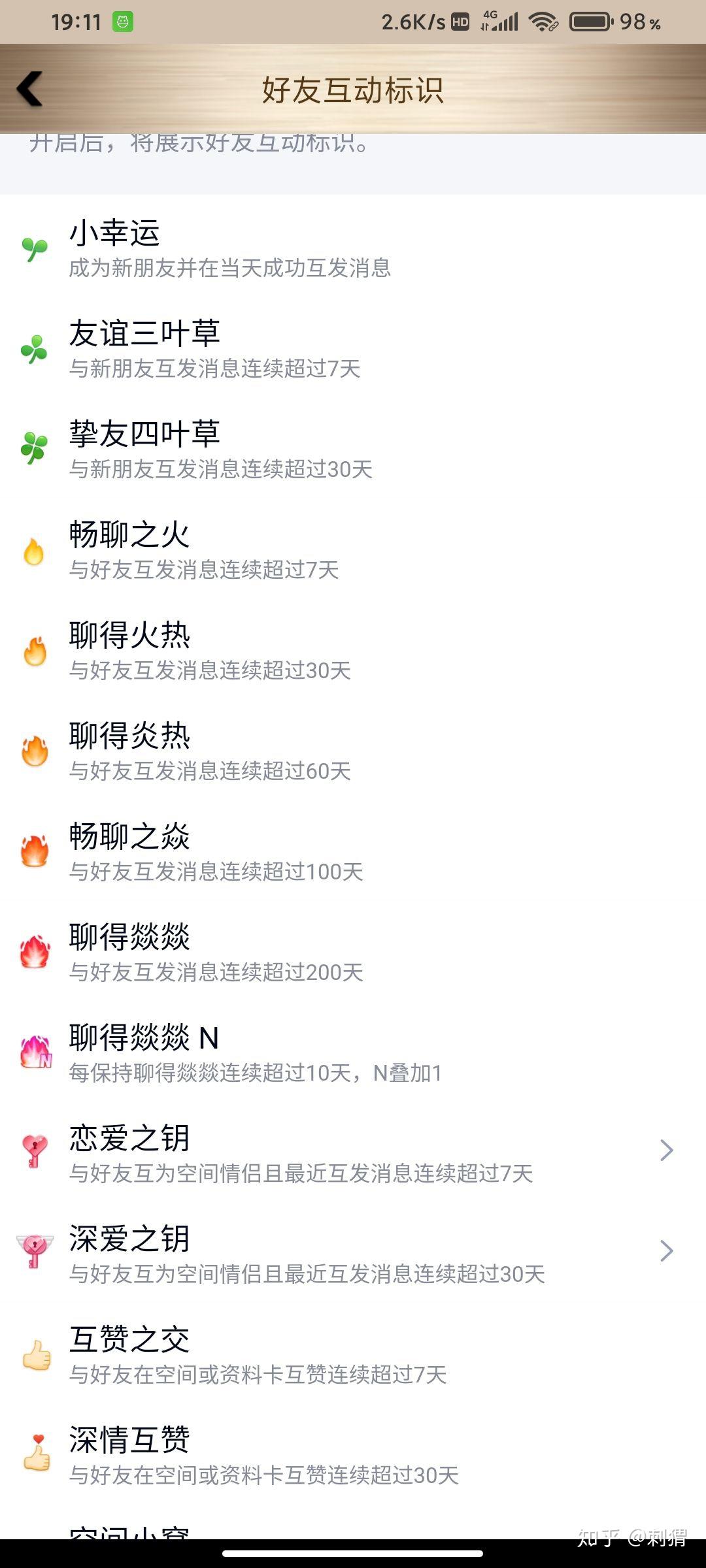 qq火花是粉色的什么意思