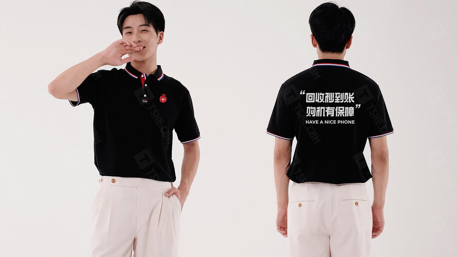 转转大厂的企业文化衫,撞色款polo衫定制 - 知乎