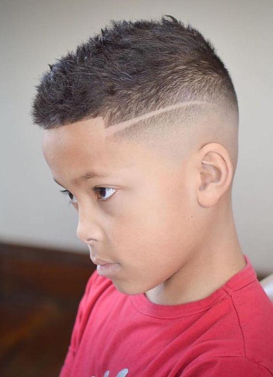 8一10岁男儿童短发发型图片
