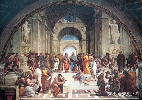 拉斐尔圣殿辩论图片