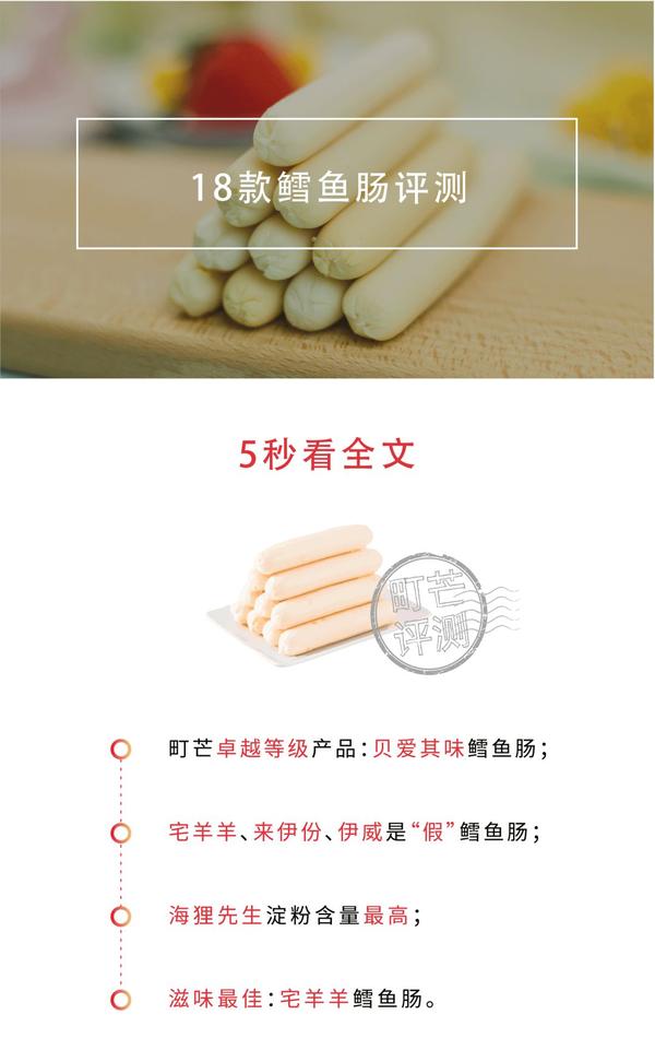 町芒评测 惊呆 你竟然给宝宝吃的是 假 鳕鱼肠 知乎 町芒评测 惊呆 你竟然给宝宝吃的是 假 鳕鱼肠 知乎