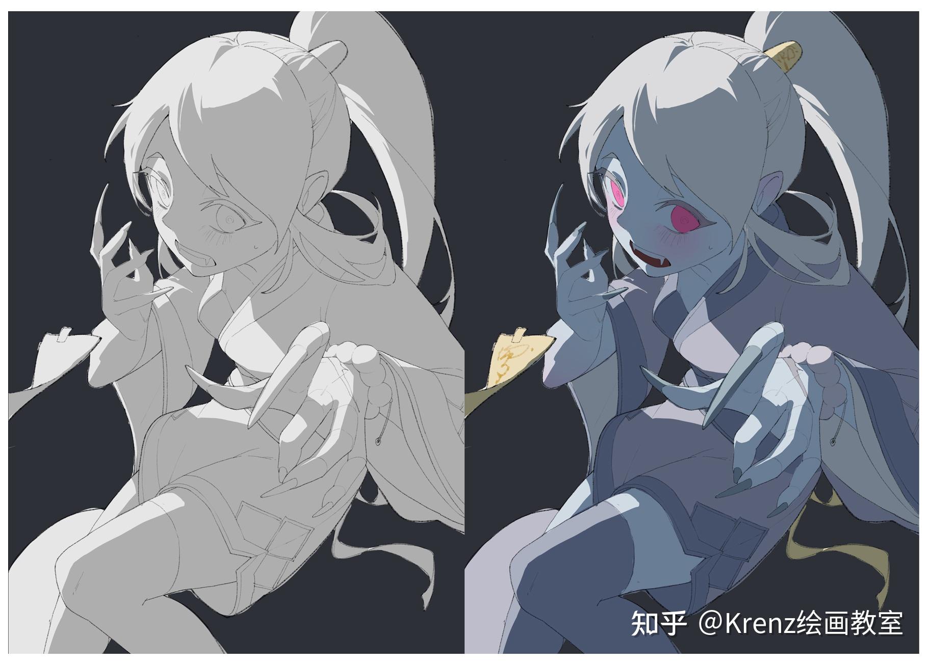 krenz绘画教室优秀作业心得光影与色彩dlc0002