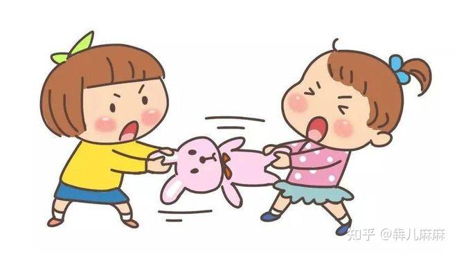 女儿五岁,被欺负时总会狠狠反击.