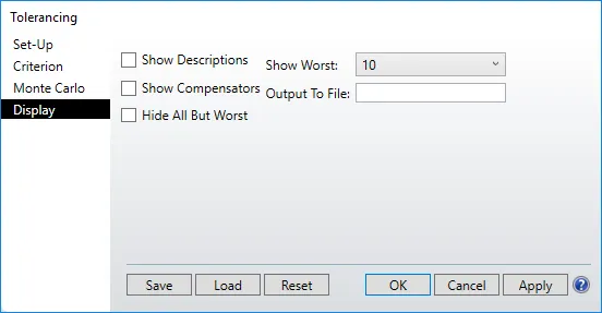 Ansys Zemax丨如何分析你的公差结果的图5