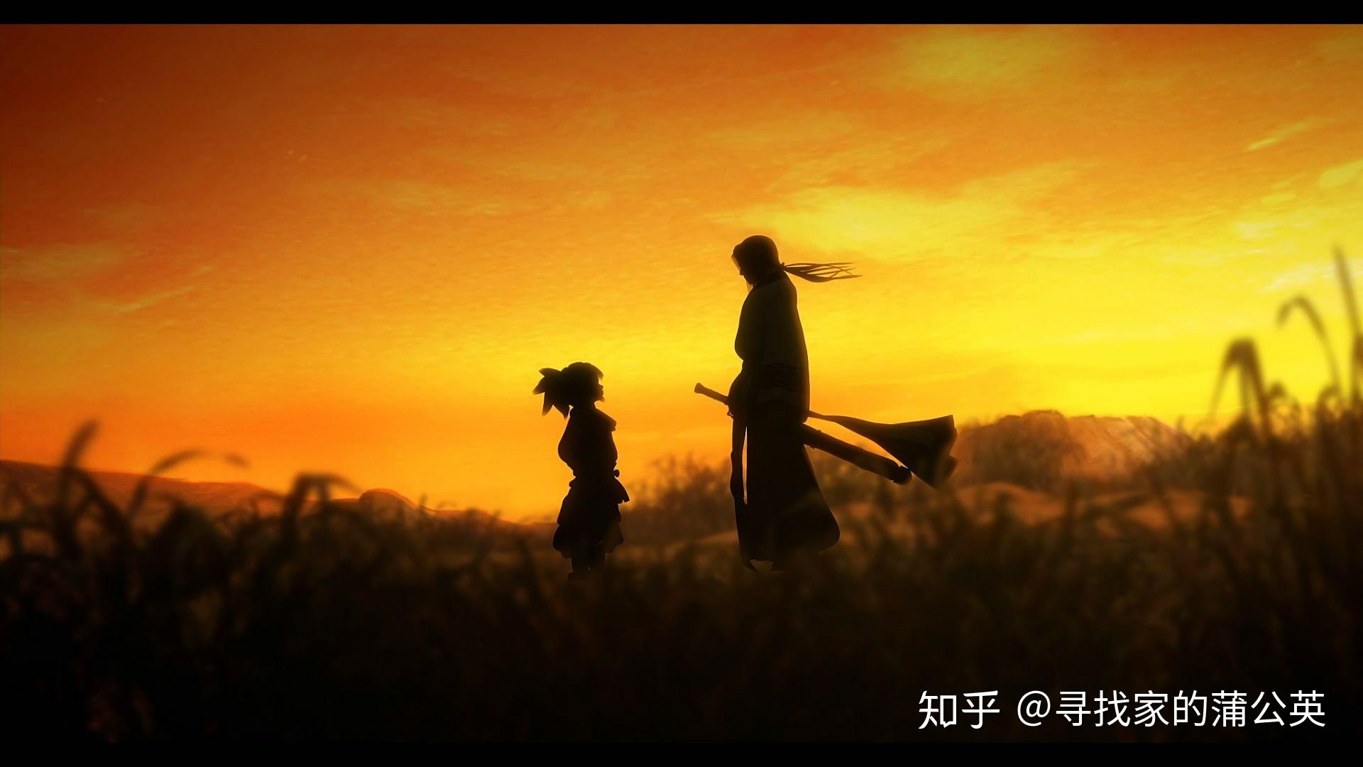 谁有秦时明月大叔夕阳下教导天明的壁纸? - 知乎