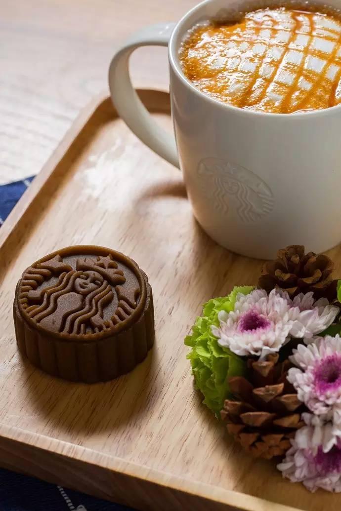 星巴克月饼正确的打开方式高bigger必备