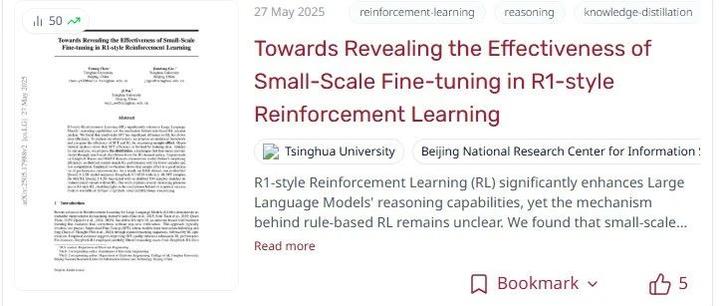 [alphaXiv速递] [清华] 在RLVR之前做SFT是画蛇添足吗？ - 知乎