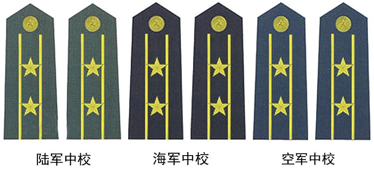 余男所带肩章就是陆军中校军衔,主要标识为,松枝绿色肩章底版上,缀有