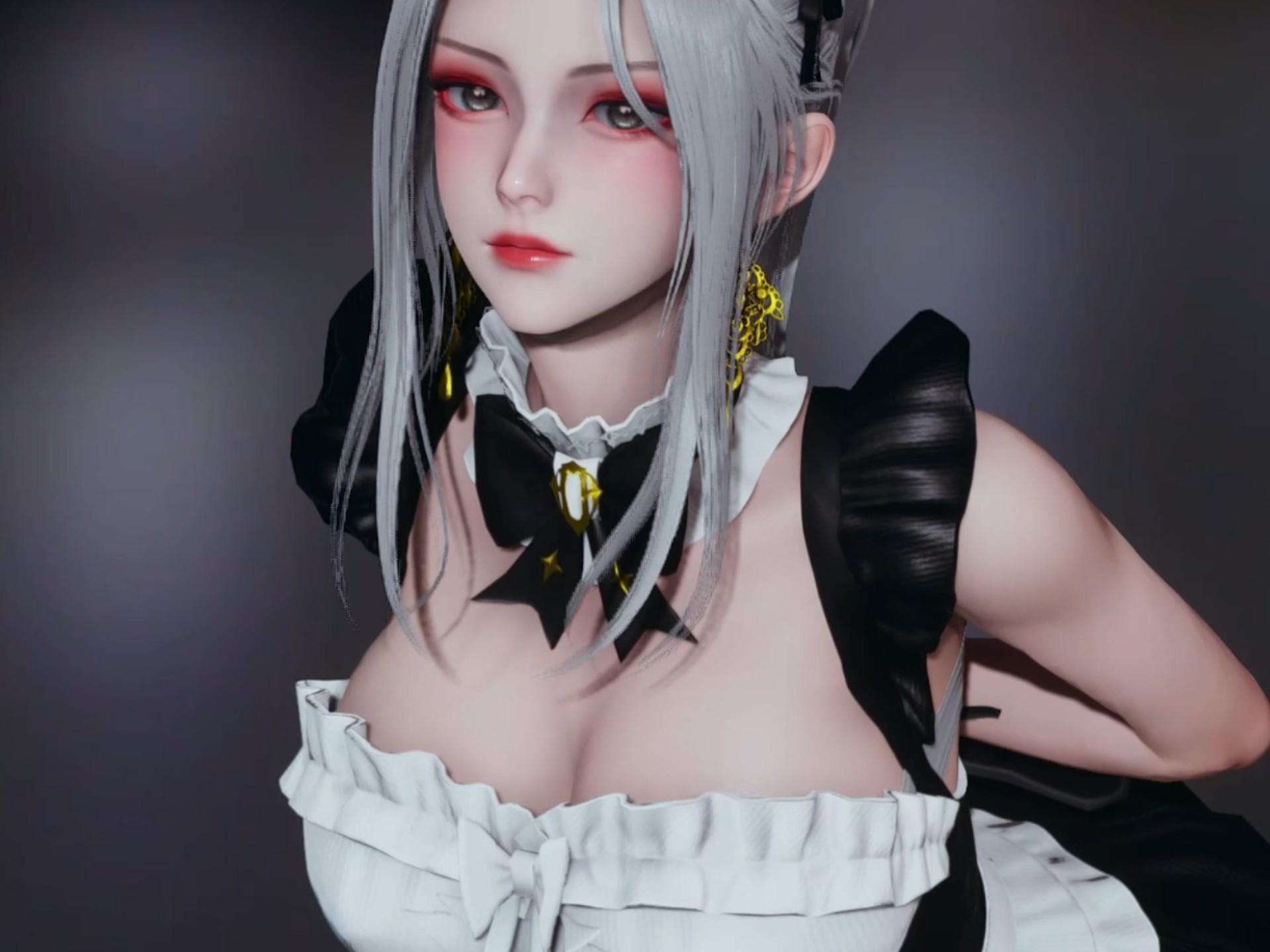 hs2自改 酥芸 女仆装 人物卡分享