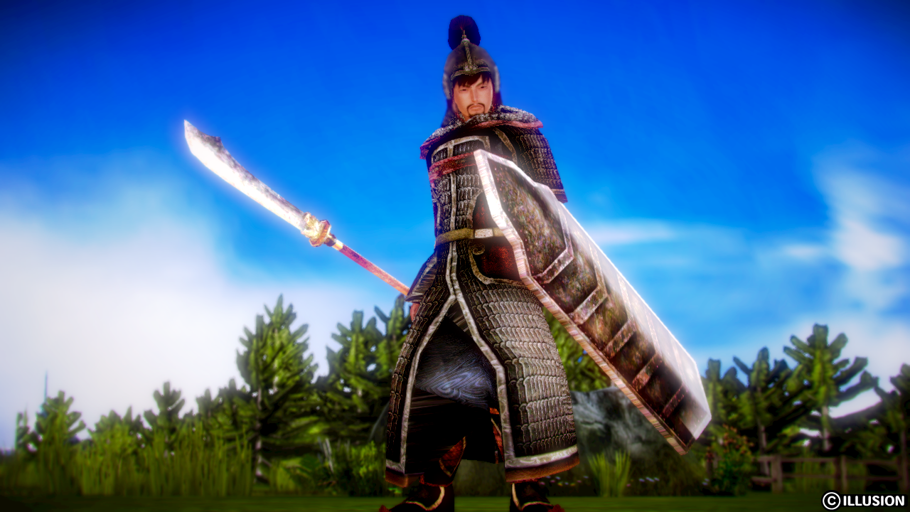 山文护颈兜鍪 乌锤甲 云头靴 屈刀 大型铁盾5