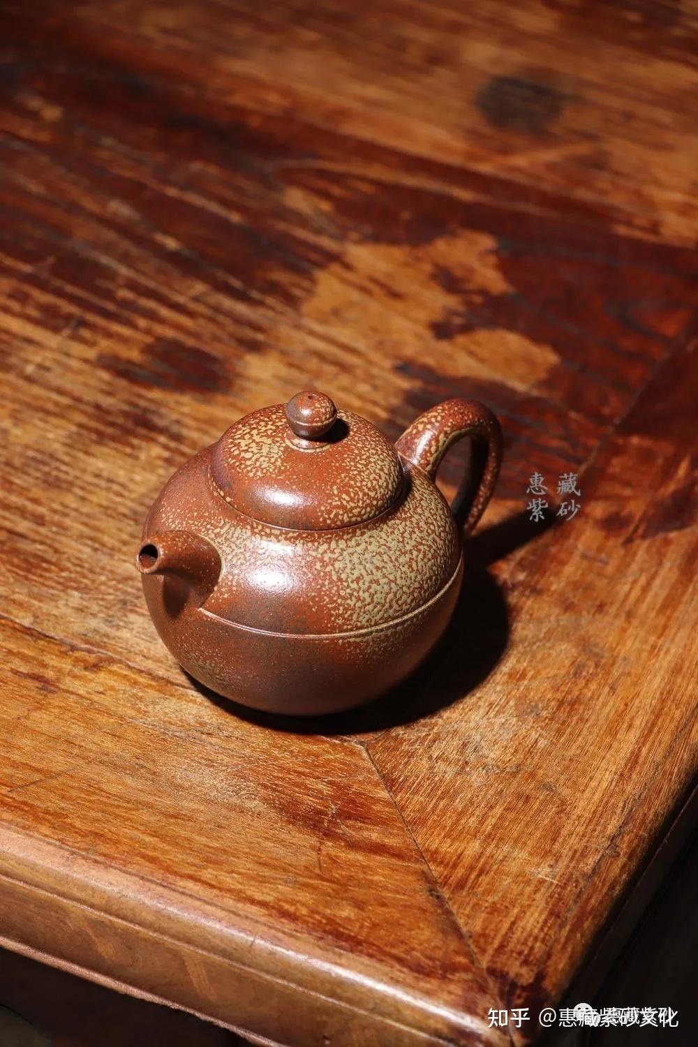 惠藏紫砂垒圆宜兴紫砂壶名家高俊纯手工制作