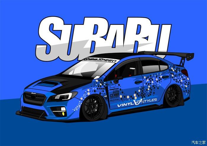 多款斯巴鲁jdm改装作品来啦当中有没有你心中的神车呢