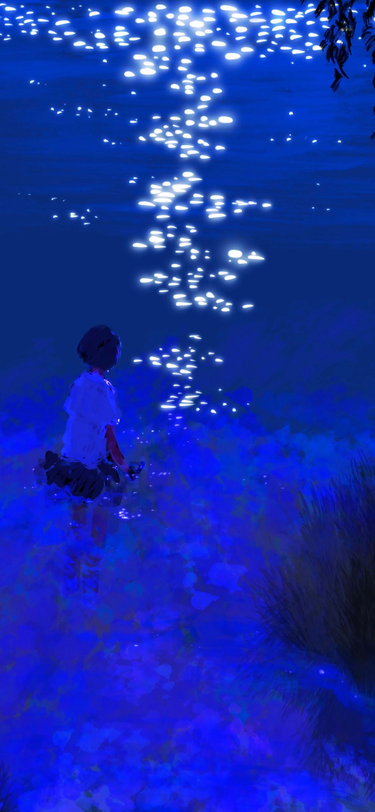 有没有好看的克莱因蓝壁纸