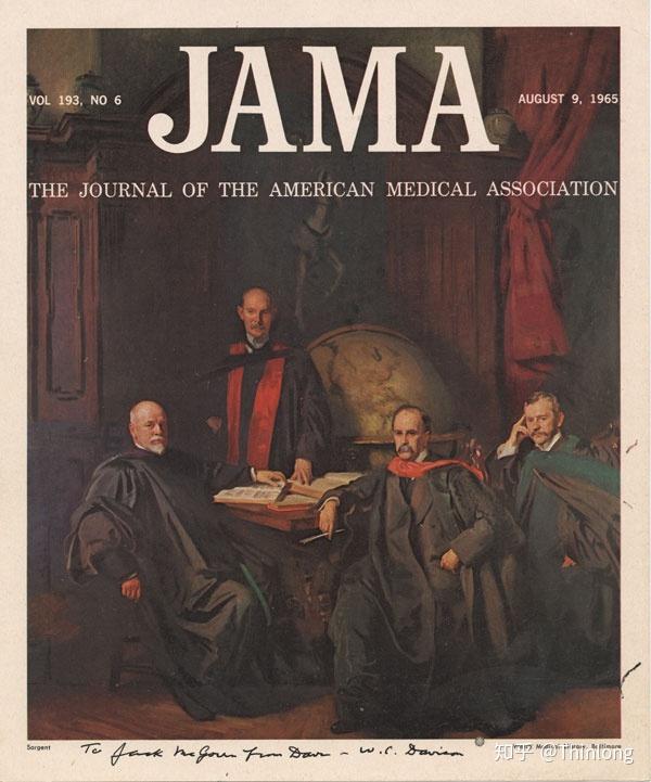 jama,是国际顶级医学期刊《美国医学会杂志》the journal of the