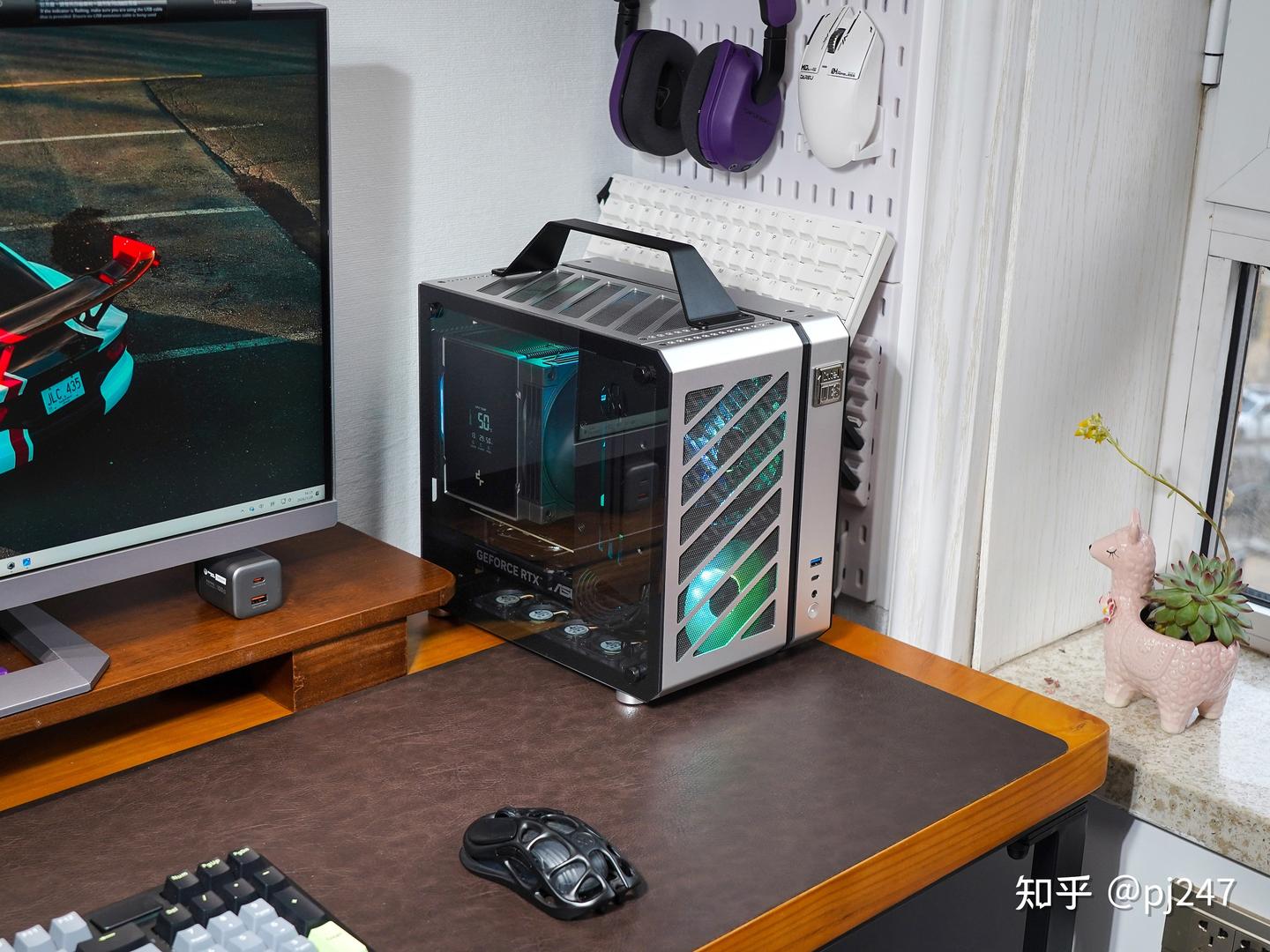 爆改ITX主机的散热,测下DLSS4.5,能让5060Ti玩好4k分辨率游戏吗?