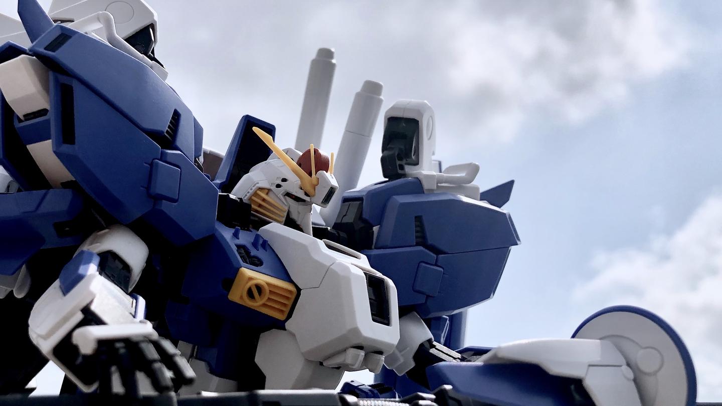 套件介绍 Mg Ex S Gundam 1 5 这 这难道就是传说中的 走马灯 么 知乎