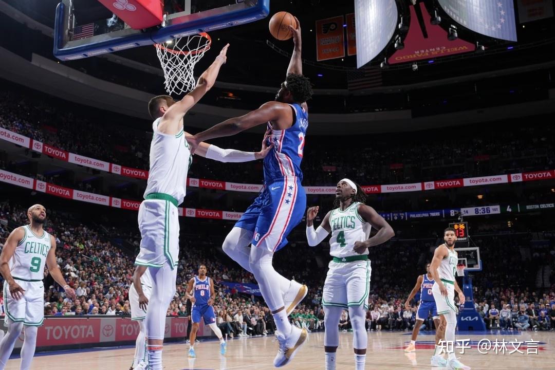 nba常规赛76人险胜绿军大帝2710马克西259豪取6连胜登顶东部第一