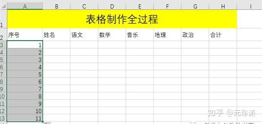 表格制作excel教程（excel表格制作教程入门） - 知乎