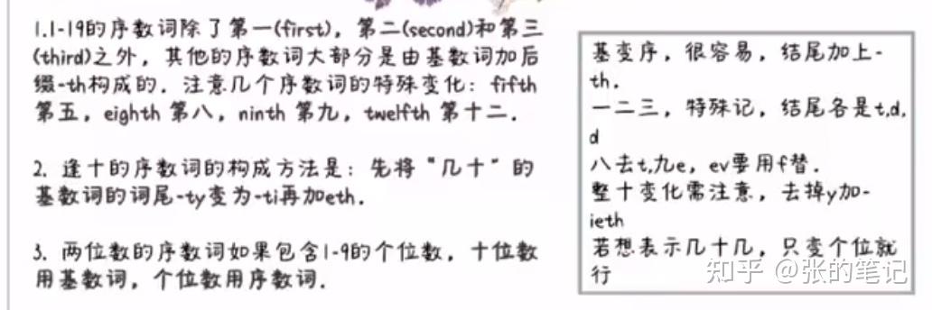 基数词变序数词顺口溜 - 知乎