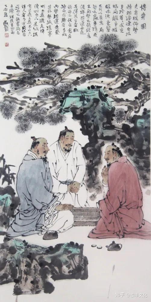 泰丰文化丨自古风流看高士，名家高士图赏析 - 知乎