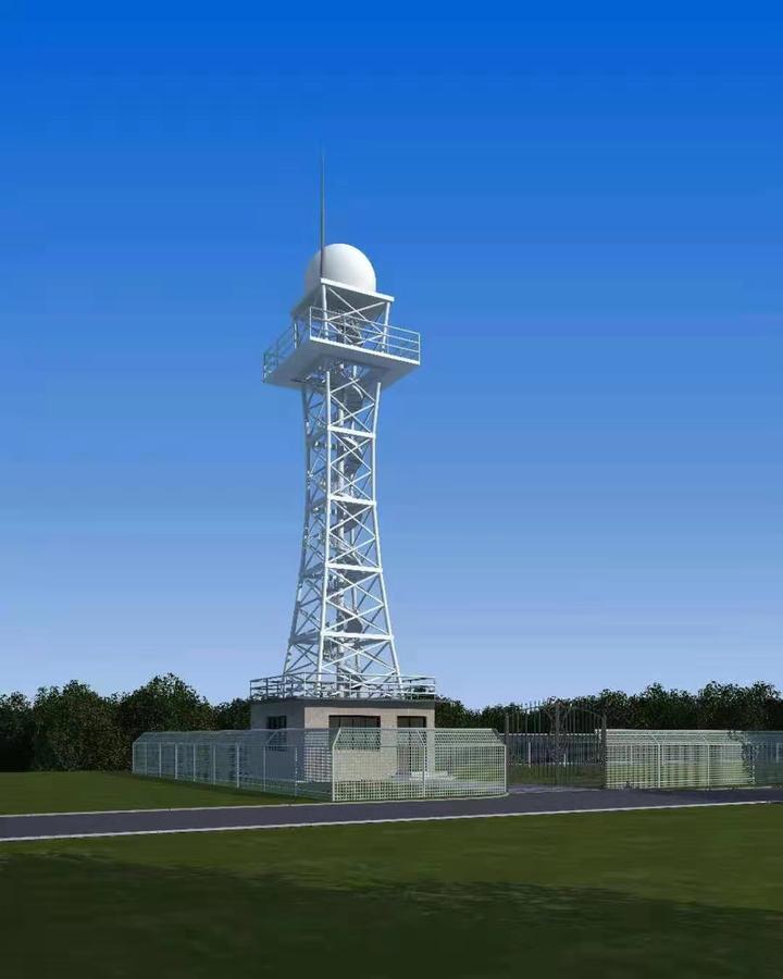 单机雷达设备雷达钢结构塔捷力通防雷