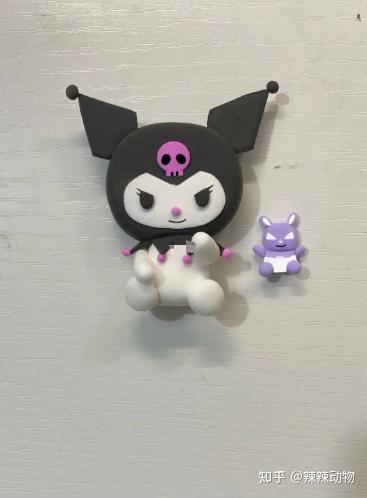 三丽鸥系列-库洛米-适合宝宝的轻粘土教程